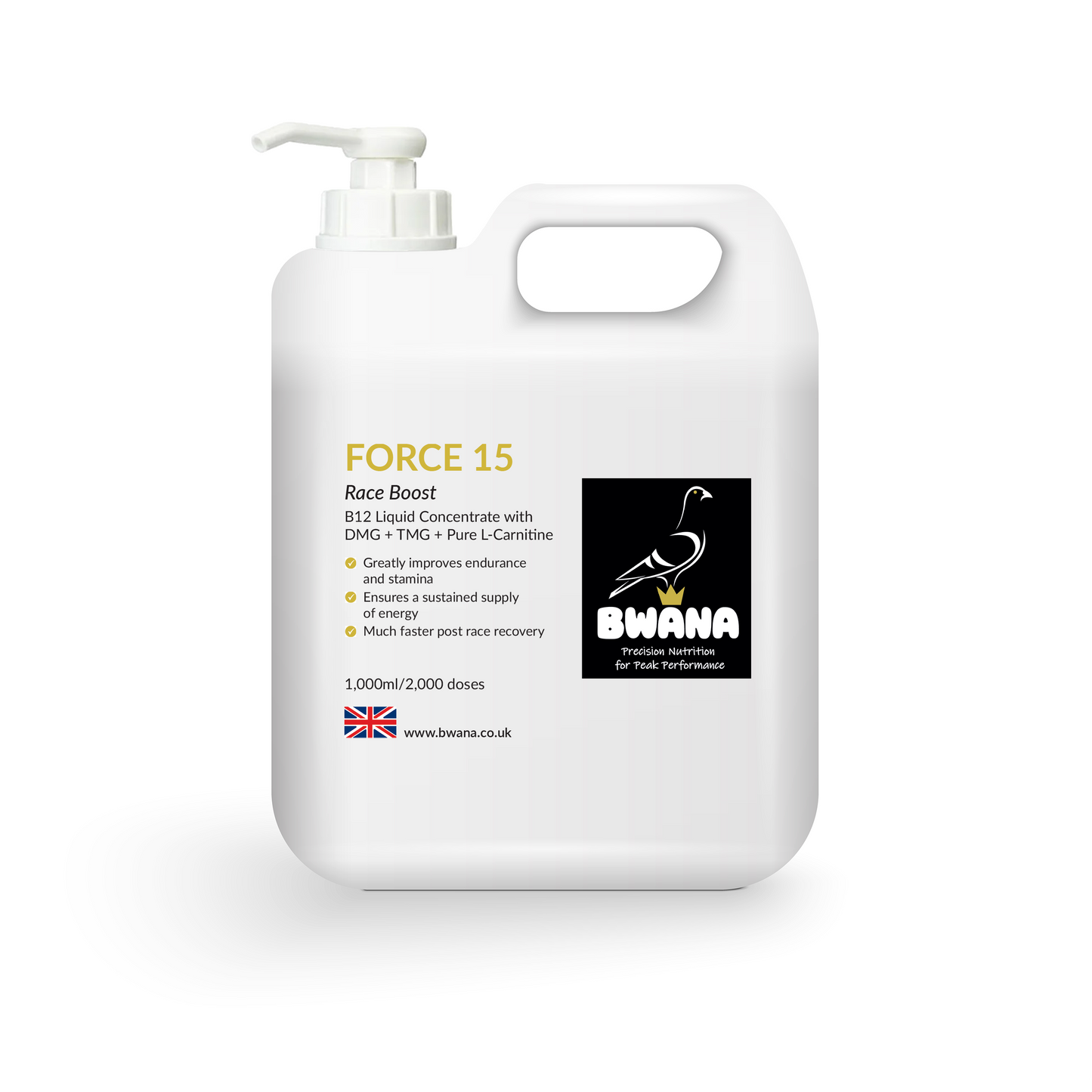 Force 15 Racing Pigeon Pre Race Booster