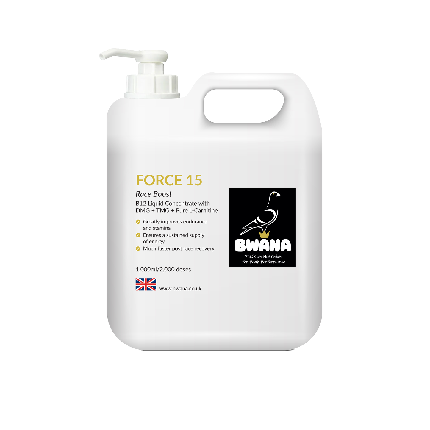 Force 15 Racing Pigeon Pre Race Booster